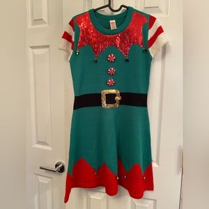 Christmas Elf Dress Size small by Holiday Time
